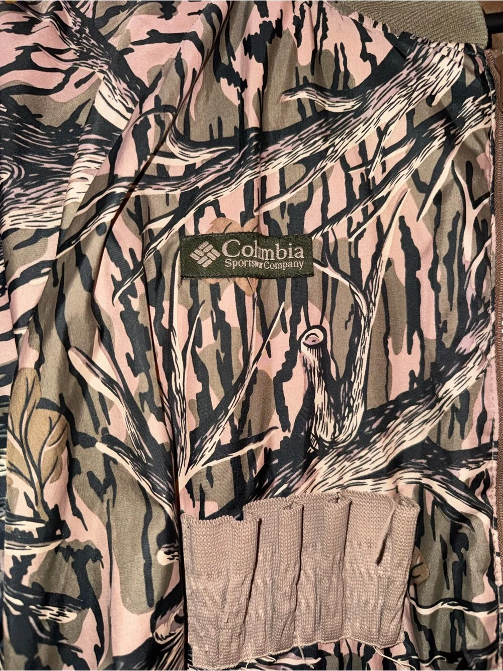 Men's Camo Columbia Hunting Jacket